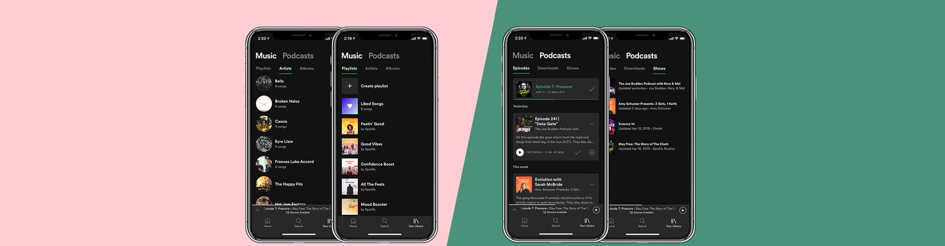 Spotify mobile app